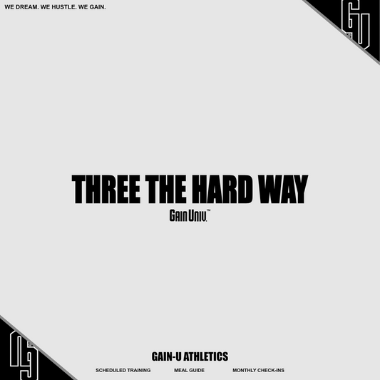 Three The Hard Way